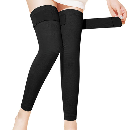 🔥 2 Pcs Premium Winter Full Wool Knee Warmers – With Adjustable Belt for Pain Relief- Free Delivery